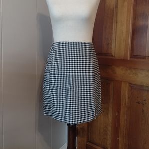 Plaid mini skirt 13 in waist